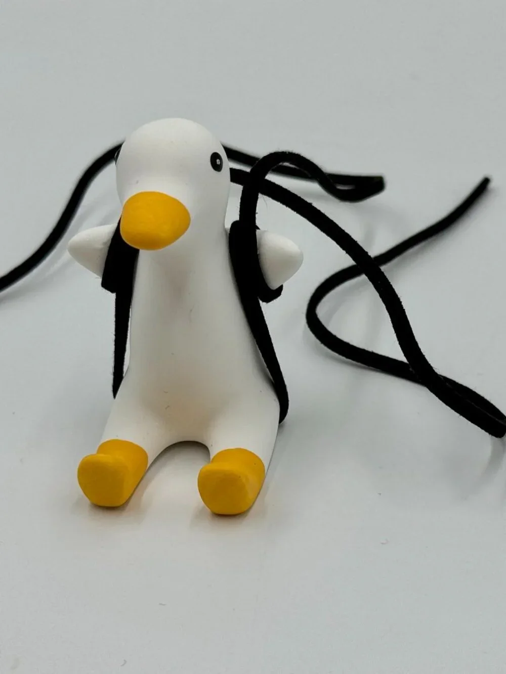 Ceramic Duck Swinging - Car Accessory, Toy